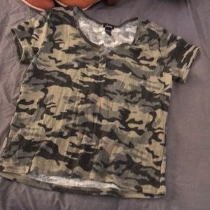 Camo top
